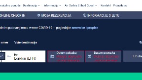 Preusmeren let za London